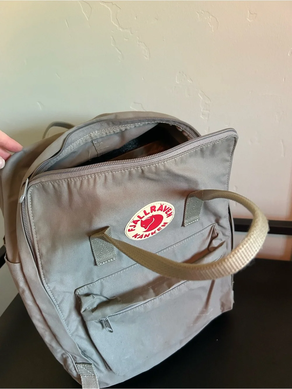 Fjallraven Kånken Backpack in Taupe Green